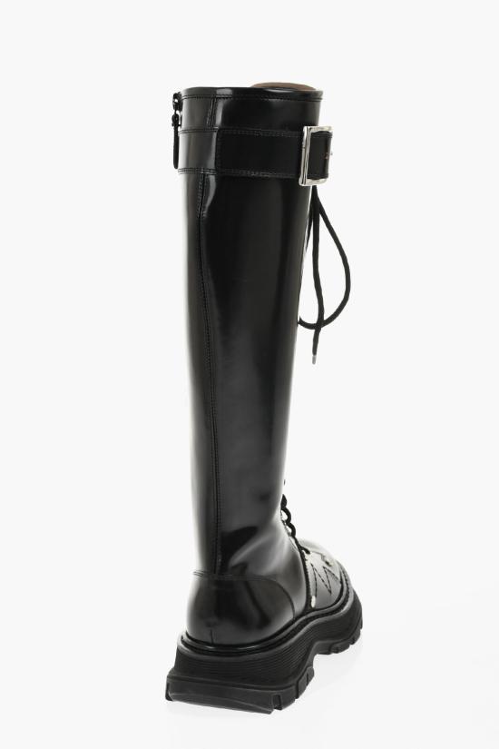  알렉산더 맥퀸 부츠 595466WHZ811081 Black - ALEXANDER MCQUEEN