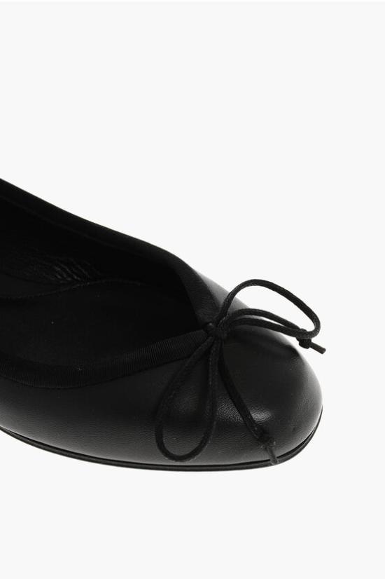  알렉산더 맥퀸 플랫 슈즈 797579WIG12 1399 Black - ALEXANDER MCQUEEN