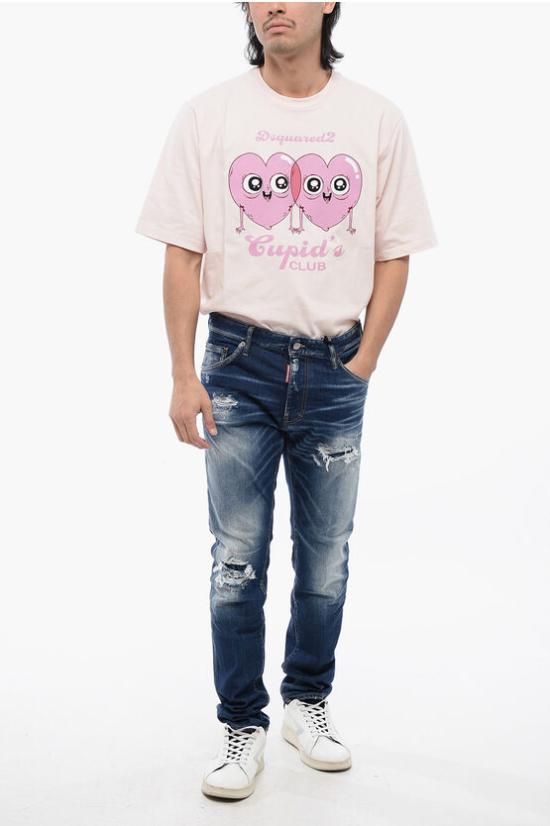  디스퀘어드2 데님 팬츠 S74LB1452 S30663 470 Blue - DSQUARED2