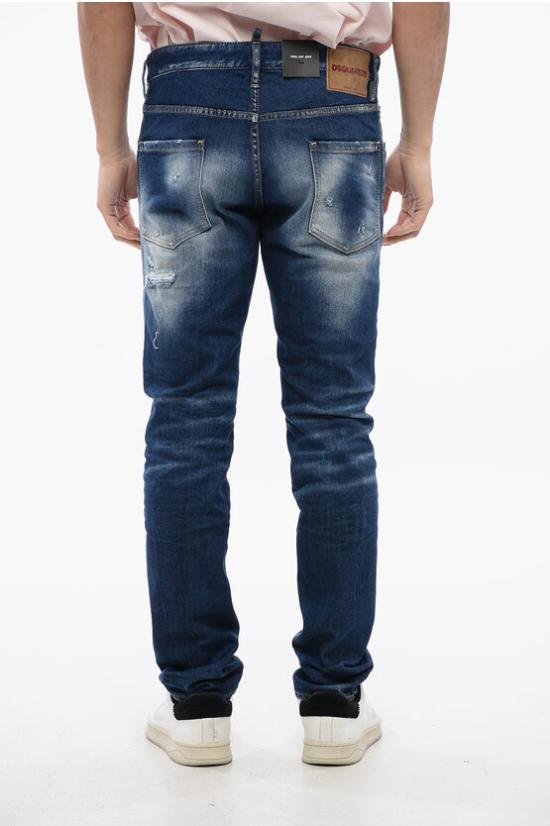  디스퀘어드2 데님 팬츠 S74LB1452 S30663 470 Blue - DSQUARED2