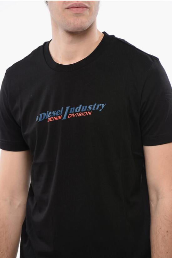  디젤 반팔 티셔츠 A12754 RPATI 900 Black - DIESEL