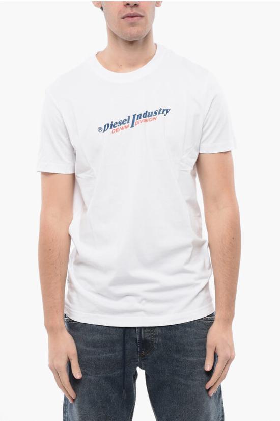 디젤 반팔 티셔츠 A12754 RPATI 100 White