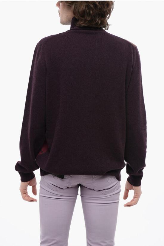  꼬르넬리아니 터틀넥 84M544 9825160 040 Burgundy - CORNELIANI