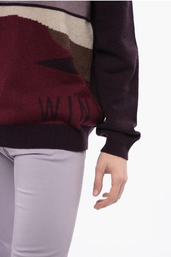  꼬르넬리아니 터틀넥 84M544 9825160 040 Burgundy - CORNELIANI