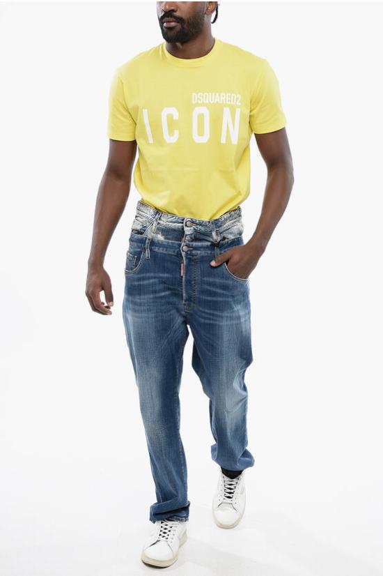  디스퀘어드2 데님 팬츠 S74LB1449 S30342 470 Blue - DSQUARED2