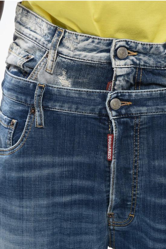  디스퀘어드2 데님 팬츠 S74LB1449 S30342 470 Blue - DSQUARED2