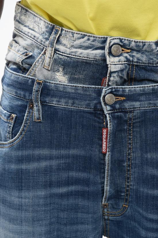  디스퀘어드2 데님 팬츠 S74LB1449 S30342 470 Blue - DSQUARED2