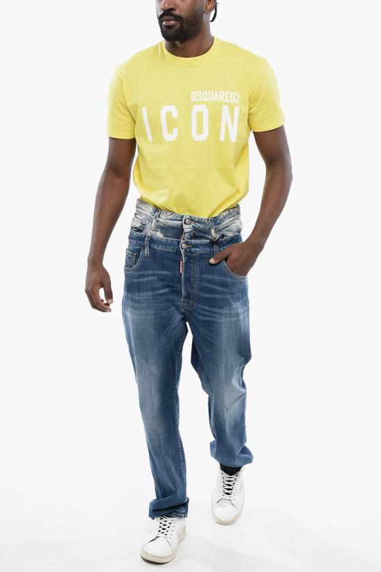  디스퀘어드2 데님 팬츠 S74LB1449 S30342 470 Blue - DSQUARED2