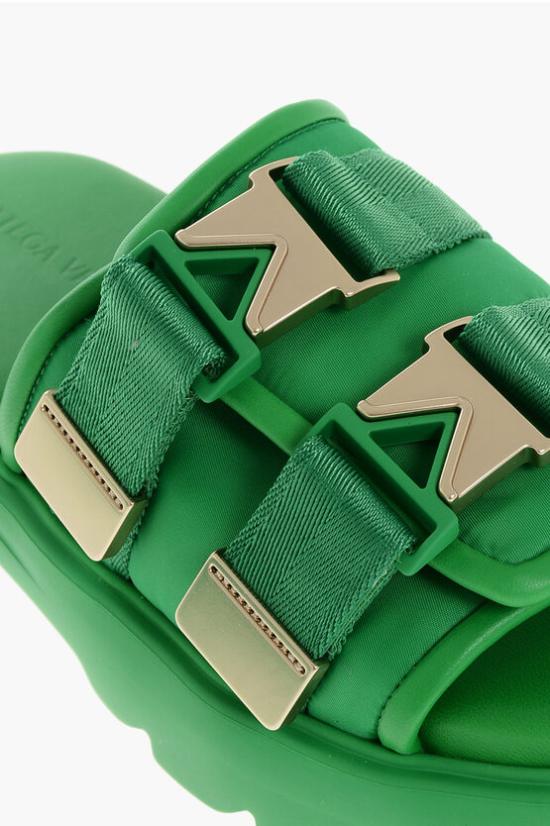  보테가베네타 뮬/슬리퍼 690097V0DS2 3730 Green - BOTTEGA VENETA