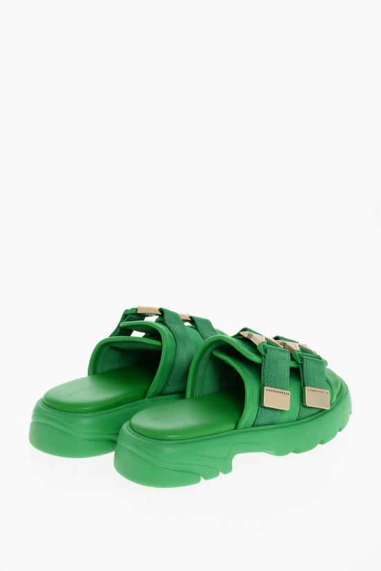  보테가베네타 뮬/슬리퍼 690097V0DS2 3730 Green - BOTTEGA VENETA