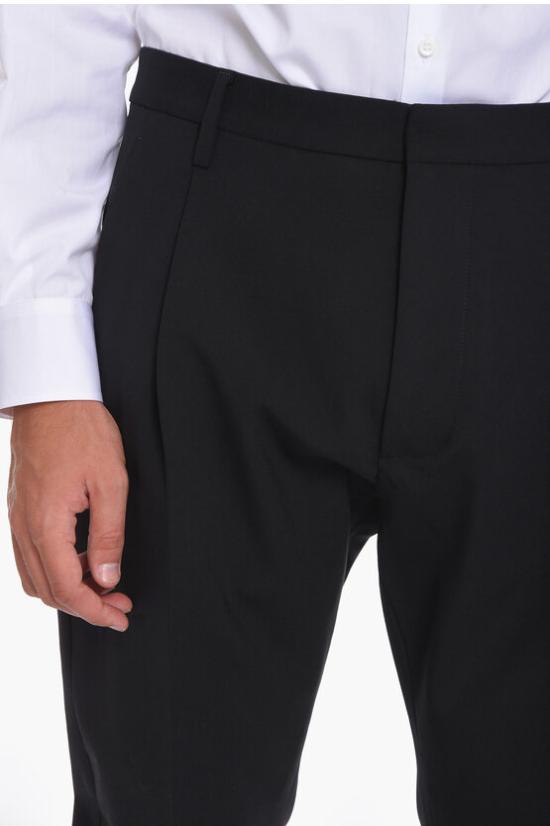  디스퀘어드2 스트레이트 팬츠 S74KB0706 S40320 900 Black - DSQUARED2