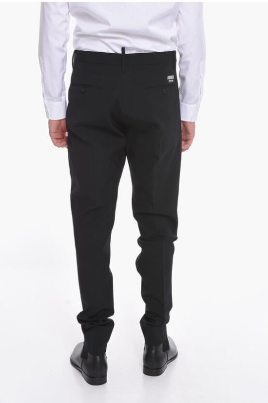  디스퀘어드2 스트레이트 팬츠 S74KB0706 S40320 900 Black - DSQUARED2