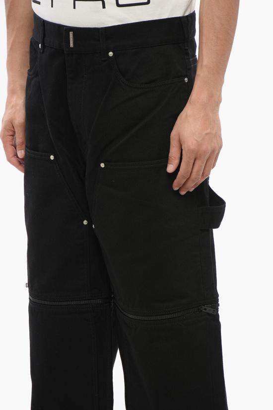  지방시 데님 팬츠 BM51B J50KK 001 Black - GIVENCHY