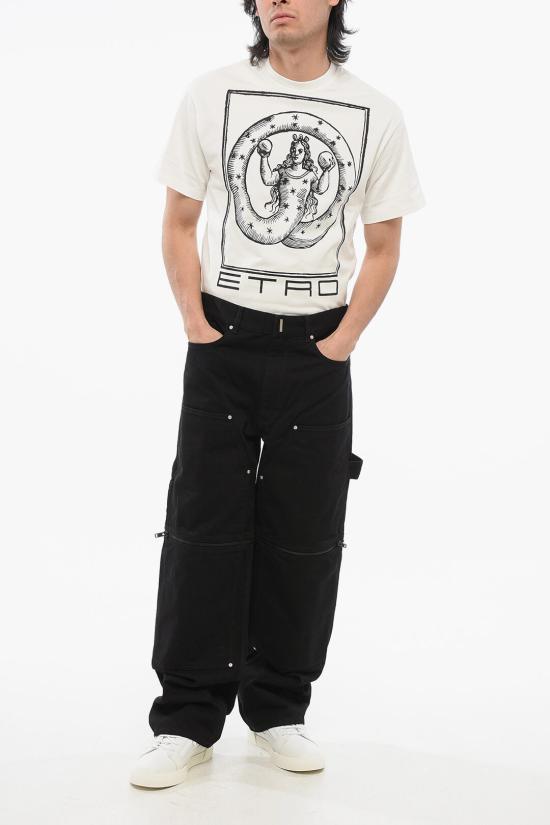  지방시 데님 팬츠 BM51B J50KK 001 Black - GIVENCHY