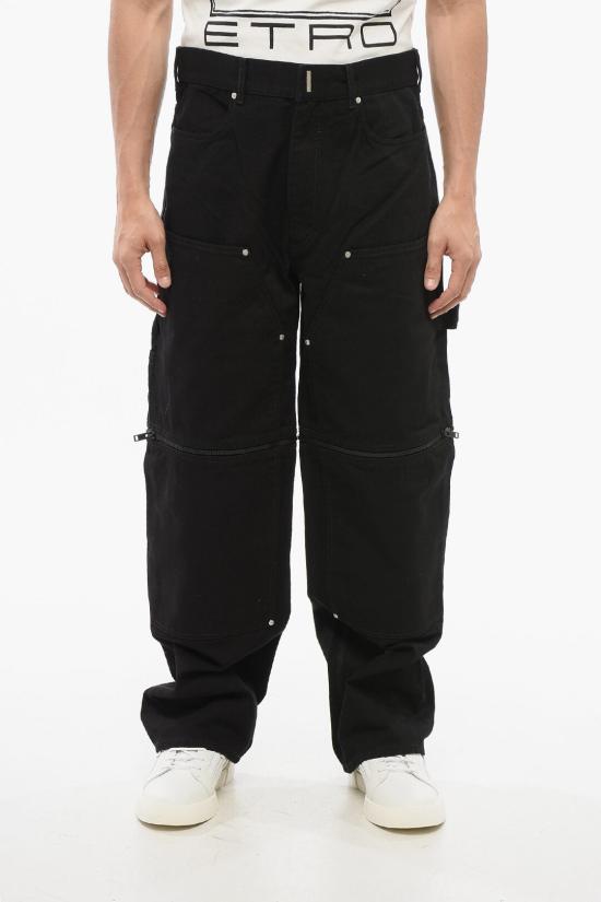  지방시 데님 팬츠 BM51B J50KK 001 Black