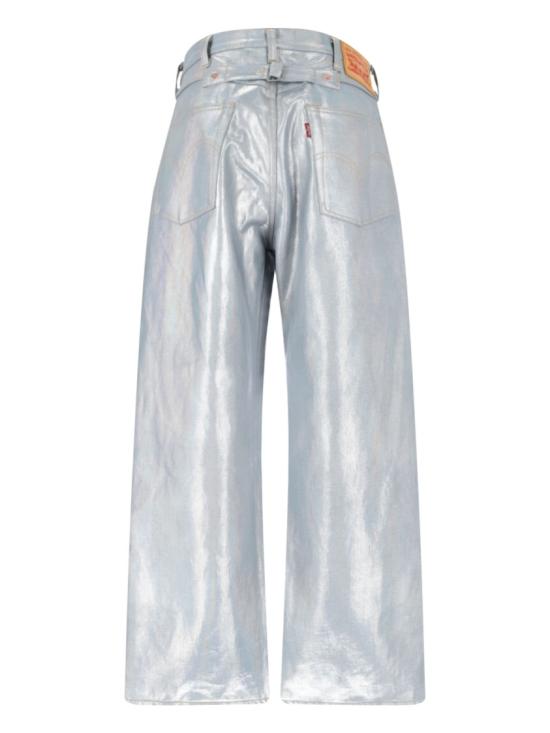 25SS 와타나베 준야 데님 팬츠 JO P205 S251 Silver - JUNYA WATANABE