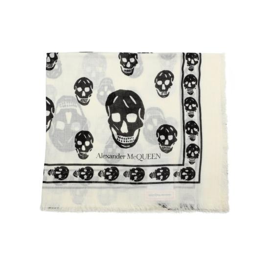  알렉산더 맥퀸 머플러/스카프 5577173943Q9260 White - ALEXANDER MCQUEEN