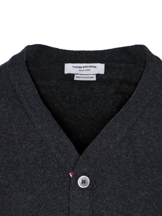 25FW 톰브라운 가디건 MKCS01A 00011022 Black - THOM BROWNE