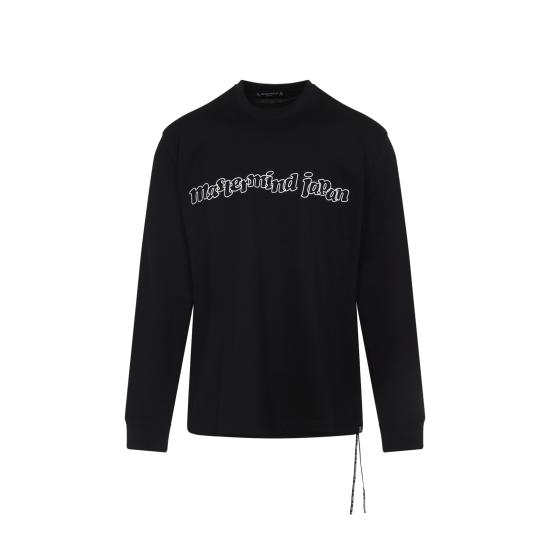 25FW 마스터마인드 긴팔 티셔츠 MJ25E15TS122 011 BLACK - MASTERMIND