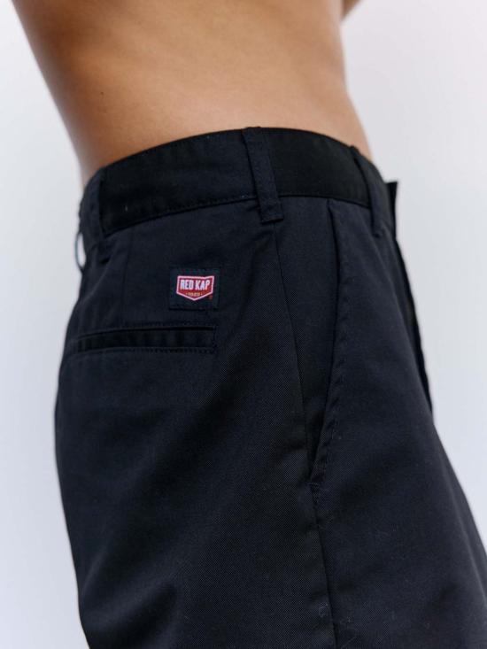  올드 파크 숏팬츠 블랙 배기 워크 반바지 - OLD PARK