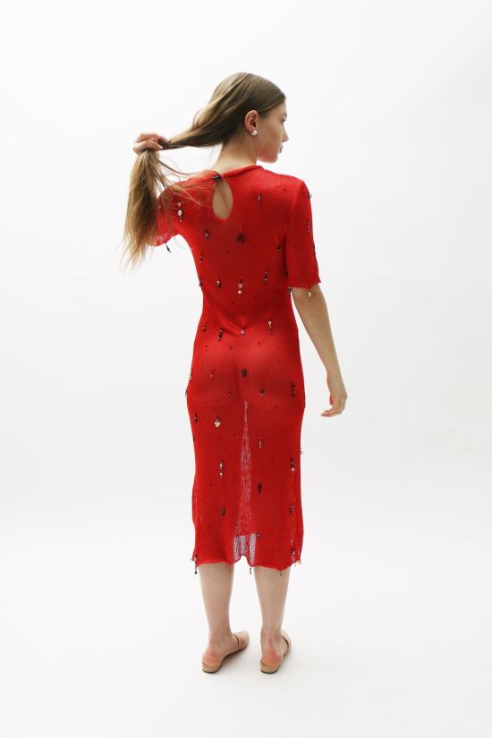  Lucille Thièvre 롱 원피스 루실 티에브르 핸드 니트 드레스 - LUCILLE THIEVRE