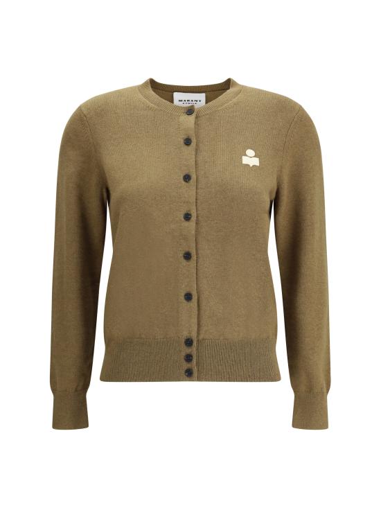 25FW 이자벨마랑에뚜왈 가디건 CA0115FAC1L17E 67KI KHAKI