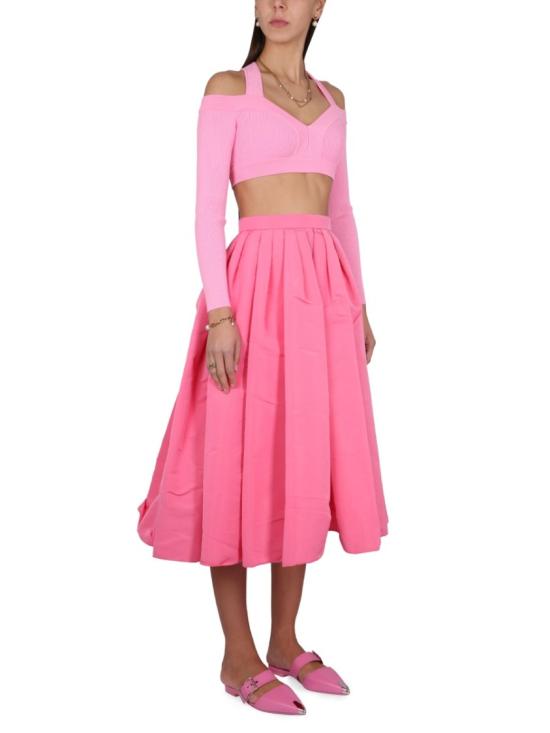  알렉산더 맥퀸 긴팔 티셔츠 734532 Q1A5B5003 Pink - ALEXANDER MCQUEEN