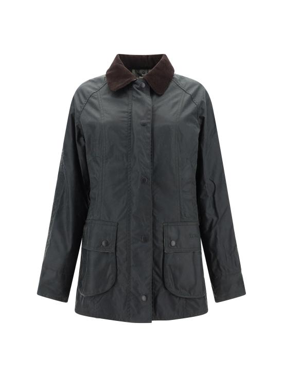 26FW 바버 비드넬 왁스 재킷 LWX0667 SG91 GREEN