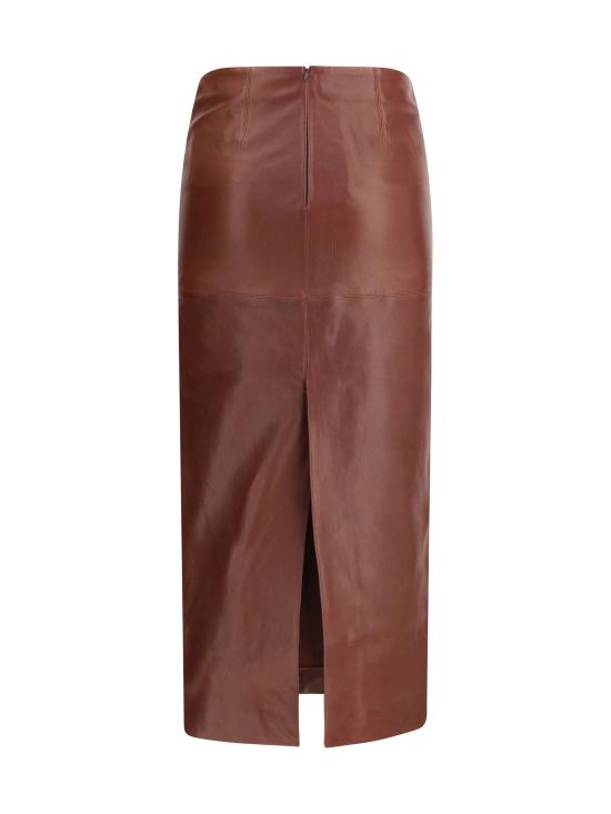 25FW 페타르 페트로브 미디 스커트 F25LR4 MASAI - PETAR PETROV