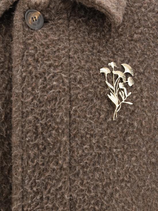 25FW 골든구스 코트 GMP02344P002091 60184 BROWN - GOLDEN GOOSE