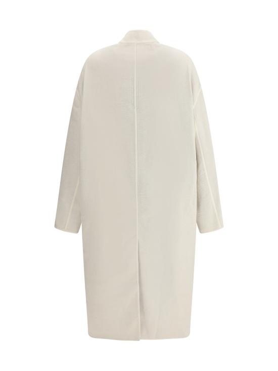 25FW 릭 오웬스 코트 RP02E4909DBC 1108 CREAM - RICK OWENS