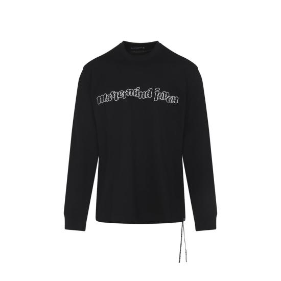 25FW 마스터마인드 긴팔 티셔츠 MJ25E15TS122 011 Black
