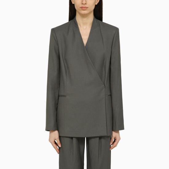  루루 드 세종 수트 자켓 LAHARIVI Grey