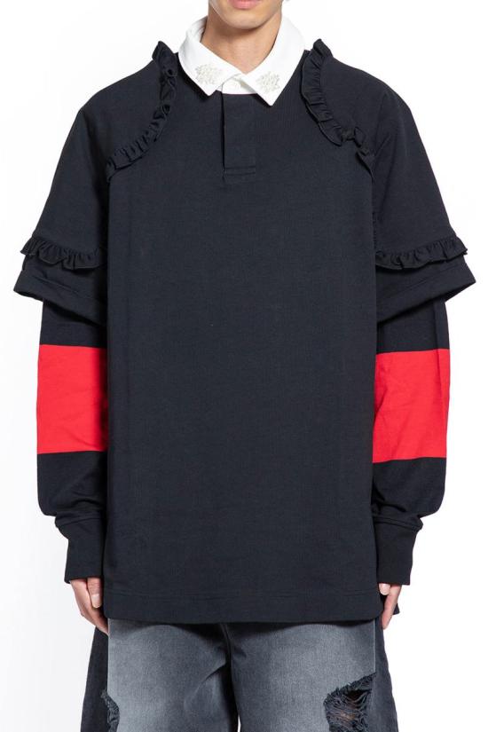 25FW 시몬로샤 후드 티셔츠 5365B1282 MULTI MULTICOLOR