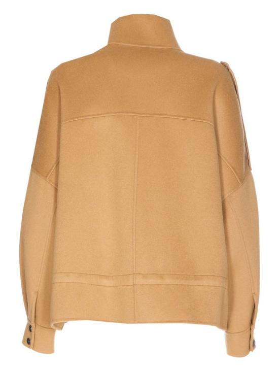 25FW 핑코 코트 CROSTINO105341A2XMCAM Brown - PINKO