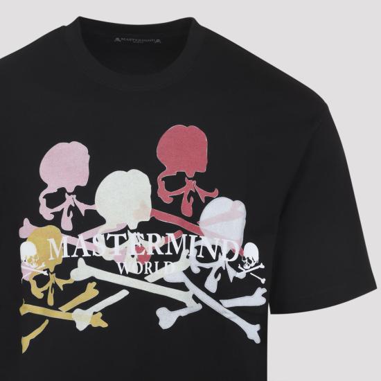 25FW 마스터마인드 반팔 티셔츠 MW25S15TS039 011 Black - MASTERMIND