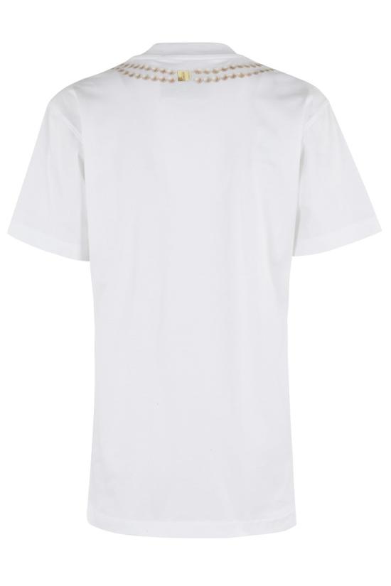 25SS 모스키노 반팔 티셔츠 A0703 0541 096 White - MOSCHINO