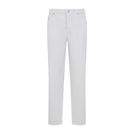 25FW 브루넬로 쿠치넬리 데님 M252UF1010 White