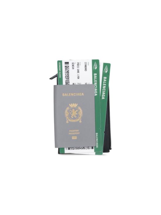 25FW 발렌시아가 패스포트 폰 홀더 787733 2AA3R1108 Grey