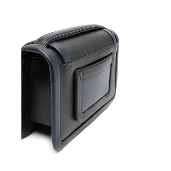 26SS 피에르하디 크로스백 QV08 ALPHA BKNAV BLACK BLUE - PIERRE HARDY