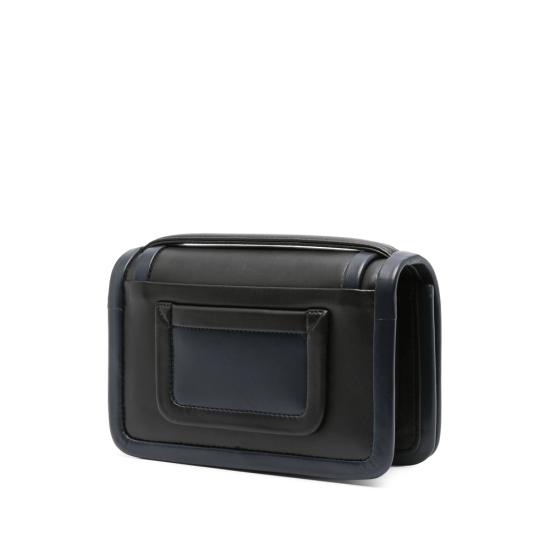 26SS 피에르하디 크로스백 QV08 ALPHA BKNAV BLACK BLUE - PIERRE HARDY