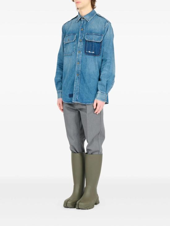 25FW 마르지엘라 데님 셔츠 S50DT0064M30034961 DOM - MAISON MARGIELA
