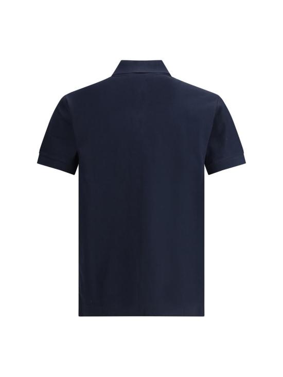 25FW 버버리 메탈 EKD 코튼 폴로 셔츠  8116182 A1222 BLUE - BURBERRY