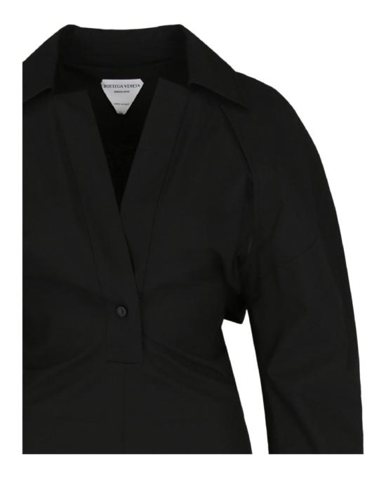  보테가베네타 숏 원피스 618495 VKPB0 1002 40 Black - BOTTEGA VENETA