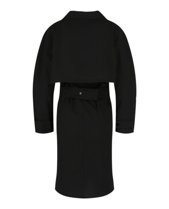  보테가베네타 숏 원피스 618495 VKPB0 1002 40 Black - BOTTEGA VENETA
