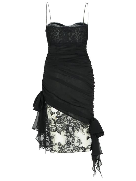 25FW 알레산드라리치 숏 원피스 FABX4123 F2890 0900 Black - ALESSANDRA RICH