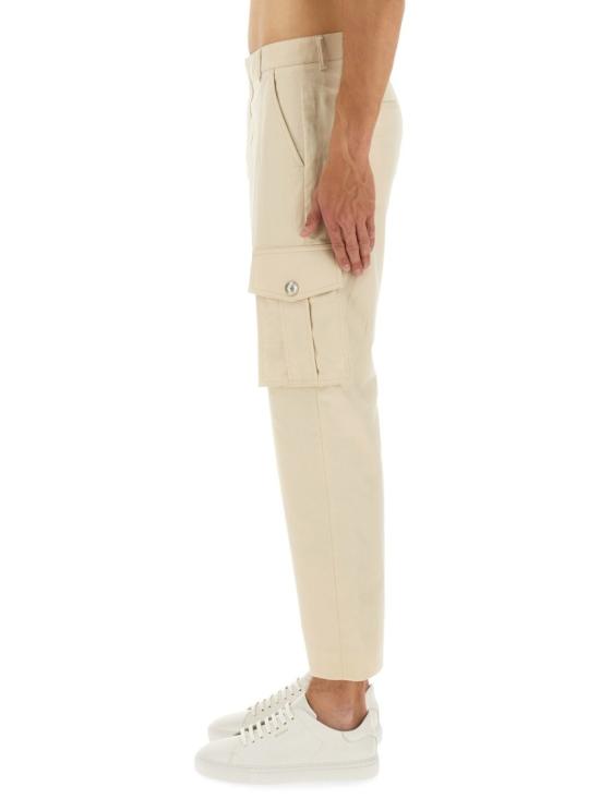 25FW 발망 스트레이트 팬츠 FH1PM095CG15 0AS Neutrals - BALMAIN