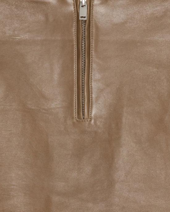 25FW 리메인 비르게 크리스텐센 숏 스커트 1902289 Brown - REMAIN BIRGER CHRISTENSEN