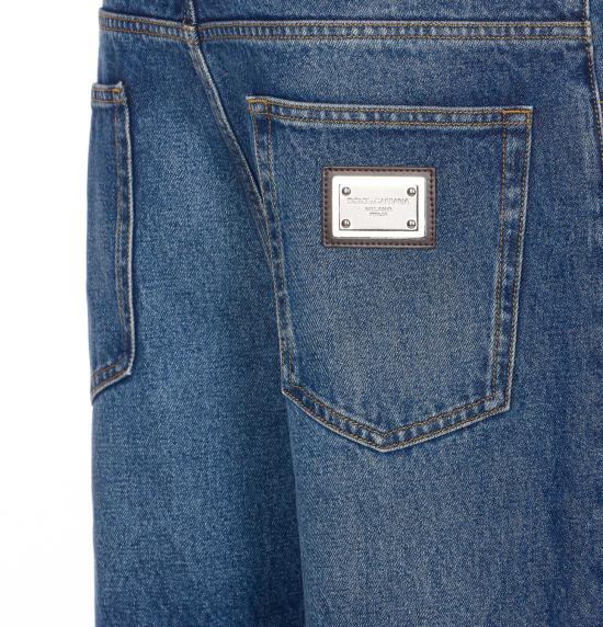 25FW 돌체앤가바나 스트레이트 레그 진 GP0Q8D G8NZ9S9001 Blue - DOLCE & GABBANA