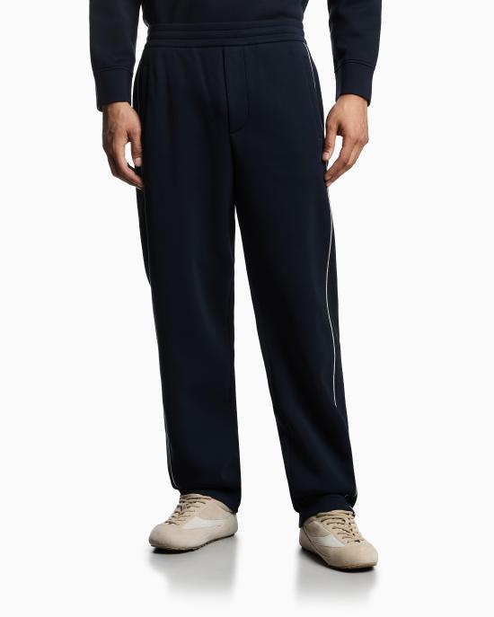 25FW 엠포리오 아르마니 스트레이트 팬츠 EM002886 AF17545 UB118 Blue - EMPORIO ARMANI